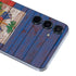 Haiti Flag Dark Wood Galaxy A55 5G Skin